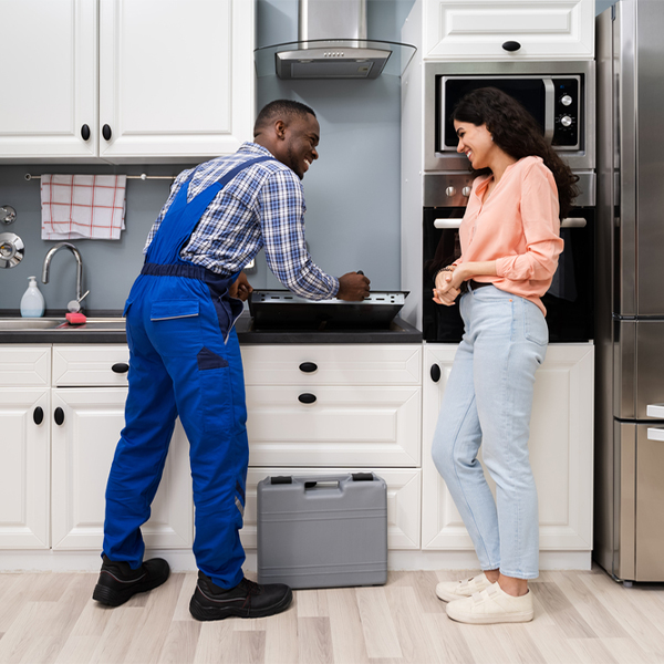 can you provide an estimate for cooktop repair before beginning any work in Mountain Mesa California